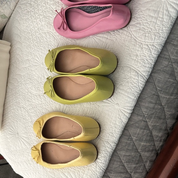 Talbots and banana republic Ballet Flats - Pink, Lime, Yellow - Picture 1 of 1